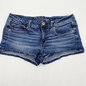 American Eagle Stretch Short Denim Shorts Size 12